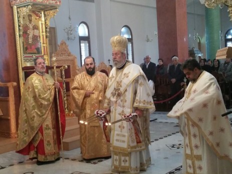 Θεία Λειτουργία στον Ιερό Ναό της Γεννήσεως του Χριστού