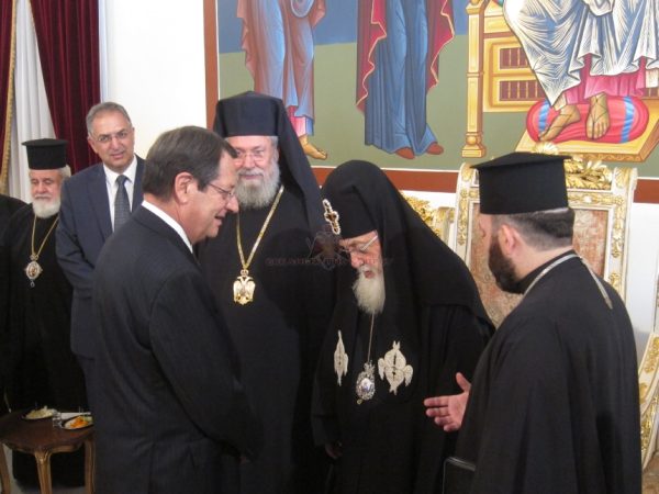 Ο Πατριάρχης Γεωργίας Ηλίας στην ΙΑΚ