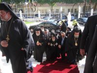 Ο Πατριάρχης Γεωργίας Ηλίας στην ΙΑΚ