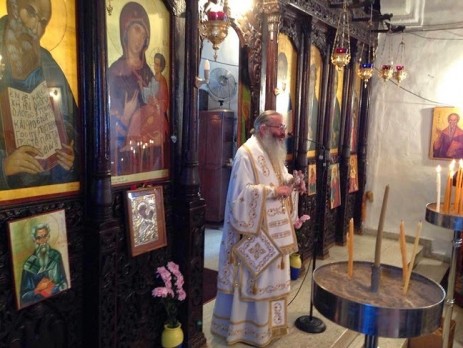 Εορτή Αγίου Πνεύματος στην Αγία Τριάδα Αιγιαλούσης