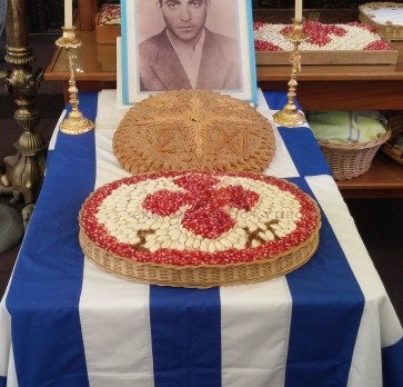 Ετήσιο Εθνικό Μνημόσυνο του Κυθρεώτη ήρωα Σπύρου Χατζηγιακουμή (11 Οκτωβρίου 2015)