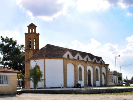 the occupied Church Panaghia of Trachona