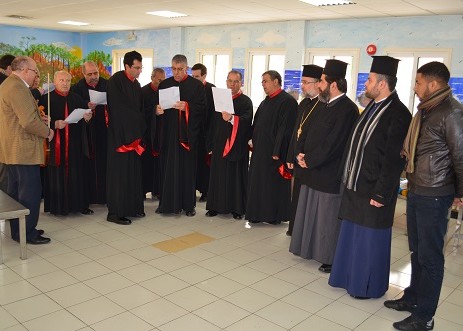 Ευχές και κάλαντα στις Κεντρικές Φυλακές