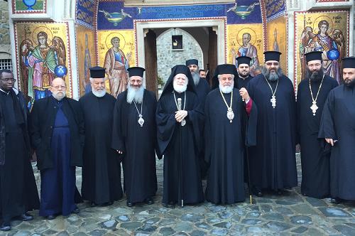 Ο Κρήτης στη Μονή Κύκκου