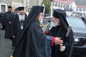 Ο Κρήτης στη Μονή Κύκκου