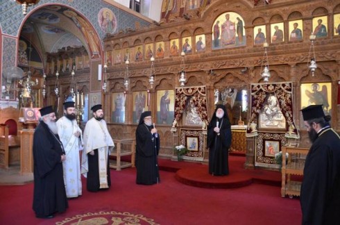 Ο Κρήτης στη Μητρόπολη Κωνσταντίας