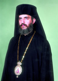 Ὁ Θεοφιλέστατος Ἐπίσκοπος Νεαπόλεως κ. Πορφύριος