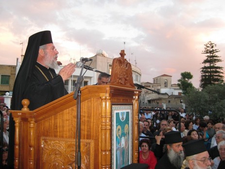 Ομιλία Μακαριωτάτου στα Αποκαλυπτήρια του Ανδριάντος του Αρχιεπισκόπου και Εθνάρχου Μακαρίου