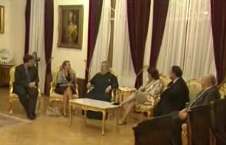Συνάντηση Μακαριωτάτου με Ευρωβουλευτές