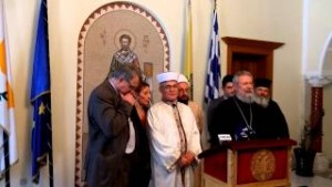 Εθιμοτυπική επίσκεψη του Μουφτή των Τουρκοκυπρίων στον Αρχιεπίσκοπο Κύπρου