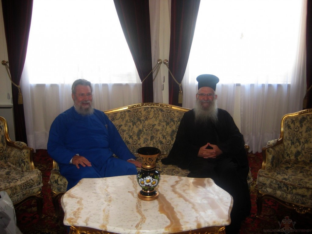 Αρχιεπίσκοπος Κύπρου - Αρχιεπίσκοπος Μεγάλης Βρετανίας