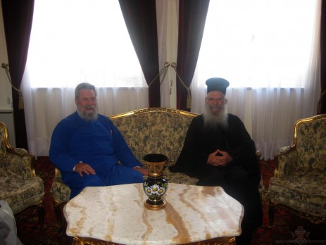 Αρχιεπίσκοπος Κύπρου - Αρχιεπίσκοπος Μεγάλης Βρετανίας
