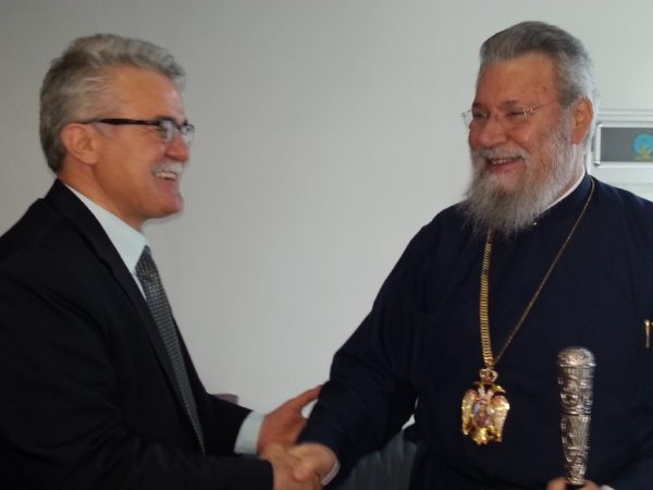 Η Α. Μ. ο Αρχιεπίσκοπος Κύπρου χοροστάτησε στο ναό των Εισοδίων Σταυροδρομίου