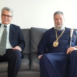 Η Α. Μ. ο Αρχιεπίσκοπος Κύπρου χοροστάτησε στο ναό των Εισοδίων Σταυροδρομίου