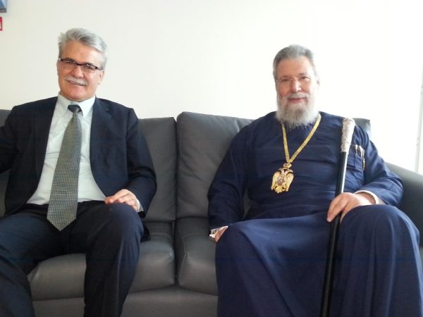 Η Α. Μ. ο Αρχιεπίσκοπος Κύπρου χοροστάτησε στο ναό των Εισοδίων Σταυροδρομίου