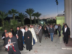 Οι εκτοπισμένοι εόρτασαν στην προσφυγιά τον Μεγαλομάρτυρα Γεώργιο τον Τροπαιοφόρο