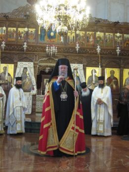 Οι πρόσφυγες της αρχιεπισκοπικής περιφέρειας εόρτασαν την Αγία Παρασκευή
