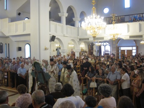 Εόρτασαν την Ύψωση του Τιμίου και Ζωοποιού Σταυρού μετά από 40 έτη προσφυγιάς
