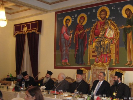 Συνάντηση Μακαριωτάτου με τον Υπουργό Παιδείας και τους Διευθυντές M.E. της Αρχιεπισκοπικής περιφέρειας