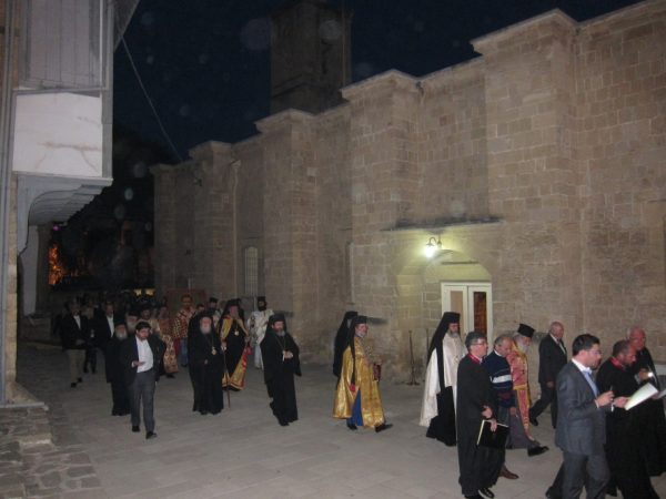 Τελέστηκε ο Μέγας Πανηγυρικός Εσπερινός της εορτής του Αγίου Ιωάννου του Χρυσοστόμου