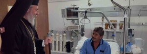 Ο Μακαριώτατος επισκέπτεται τους εν ασθενεία ευρισκομένους