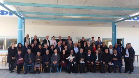 Δέηση και Τρισάγιο από τους πρόσφυγες της κοινότητας Τρυπημένης
