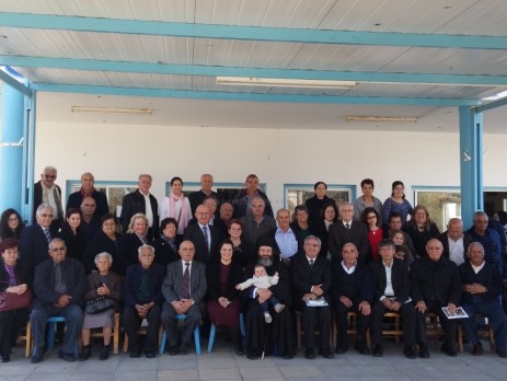 Δέηση και Τρισάγιο από τους πρόσφυγες της κοινότητας Τρυπημένης