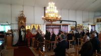 Δέηση και Τρισάγιο από τους πρόσφυγες της κοινότητας Τρυπημένης