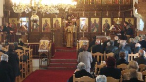 Οι κάτοικοι του κατεχόμενου Νέου Χωρίου Κυθρέας εόρτασαν τον Ιερομάρτυρα Άγιο Χαράλαμπο