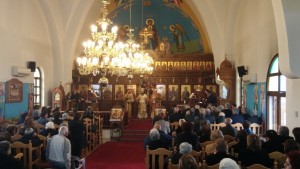 Οι κάτοικοι του κατεχόμενου Νέου Χωρίου Κυθρέας εόρτασαν τον Ιερομάρτυρα Άγιο Χαράλαμπο