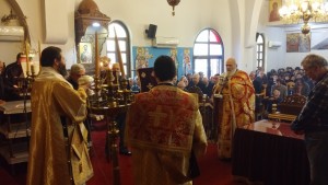 Οι κάτοικοι του κατεχόμενου Νέου Χωρίου Κυθρέας εόρτασαν τον Ιερομάρτυρα Άγιο Χαράλαμπο
