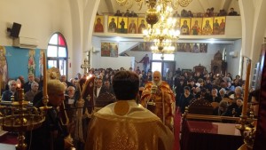 Οι κάτοικοι του κατεχόμενου Νέου Χωρίου Κυθρέας εόρτασαν τον Ιερομάρτυρα Άγιο Χαράλαμπο