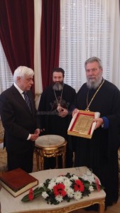 Επίσκεψη της Α. Ε. του Προέδρου της Ελληνικής Δημοκρατίας στην Ιερά Αρχιεπισκοπή Κύπρου