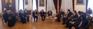 Επίσκεψη της Α. Ε. του Προέδρου της Ελληνικής Δημοκρατίας στην Ιερά Αρχιεπισκοπή Κύπρου