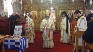 Εκκλησιασμός των εκτοπισμένων του Αγίου Ιωάννου του Θεολόγου Μιάς Μηλιάς