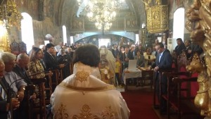 Εκκλησιασμός των εκτοπισμένων του Αγίου Ιωάννου του Θεολόγου Μιάς Μηλιάς