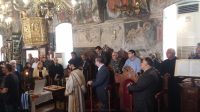 Εκκλησιασμός των εκτοπισμένων του Αγίου Ιωάννου του Θεολόγου Μιάς Μηλιάς