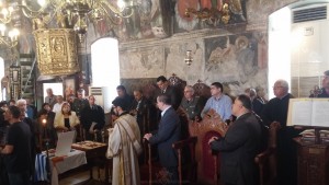 Εκκλησιασμός των εκτοπισμένων του Αγίου Ιωάννου του Θεολόγου Μιάς Μηλιάς