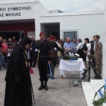 Εκκλησιασμός των εκτοπισμένων του Αγίου Ιωάννου του Θεολόγου Μιάς Μηλιάς