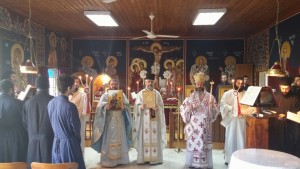 Θεία Λειτουργία στην Ιερατική Σχολή «Απόστολος Βαρνάβας»