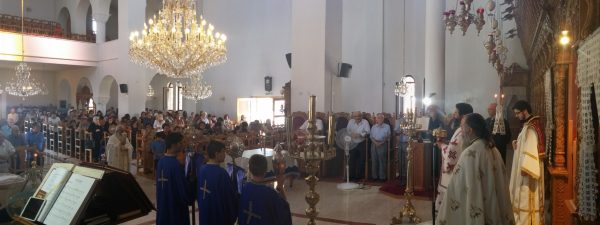 Θεία Λειτουργία και Μνημόσυνα Ενορίας Αποστόλου Ανδρέα Νεαπόλεως – Κωνσταντίας