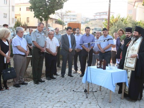 Τελετή εγκαινίων του πάρκου Μαρί