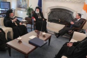 Συνάντηση Πατρ. Αλεξανδρ. με Πρόεδρο