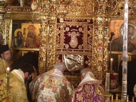 Συνοδική ολονυκτία στην Ιερά Μονή Κύκκου, 13-14 Απριλίου 2013