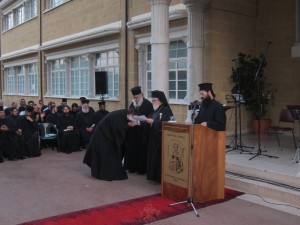 Τελετή αποφοίτησης των ιεροσπουδαστών της Ιερατικής Σχολής «Απόστολος Βαρνάβας»