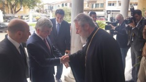 Αρχιεπίσκοπος Κύπρου και Πρόεδρος Αρμενίας