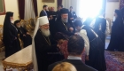 Υποδοχή της Α.Μ. του Πατριάρχη Σερβίας κ. κ. Ειρηναίου στην Ιερά Αρχιεπισκοπή (10 Νοεμβρίου 2016) 