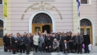 Οι προσκυνητές έξω από τον ιερό ναό Αγίου Γρηγορίου Παλαμά, Θεσσαλονίκη (2016)