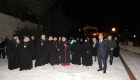 Επίσκεψη μελών της επίσημης συνοδείας του Πατριάρχη Γεωργίας Ηλιού στην Ιερά Μονή Αγίου Νεοφύτου του Εγκλείστου1