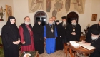 Επίσκεψη μελών της επίσημης συνοδείας του Πατριάρχη Γεωργίας Ηλιού στην Ιερά Μονή Αγίου Νεοφύτου του Εγκλείστου5